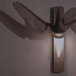 Avesa Sculptural Wood LED Wall Sconce for Modern Interiors