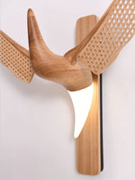 Avesa Sculptural Wood LED Wall Sconce for Modern Interiors