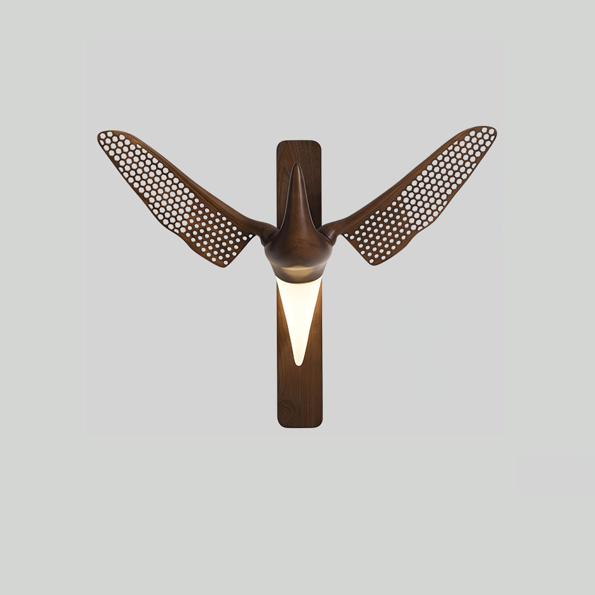 Avesa Sculptural Wood LED Wall Sconce for Modern Interiors