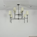 Axial Chandelier – Modern Sculptural Pendant Light for Dining Room and Living Space