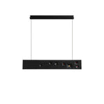Axis Linear Wood LED Pendant Light for Kitchen Island and Dining Room