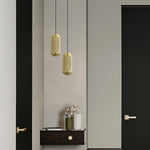 Backbeat Modern LED Pendant Light in Black or Gold for Dining Room and Kitchen Island