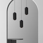 Backbeat Modern LED Pendant Light in Black or Gold for Dining Room and Kitchen Island