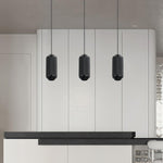 Backbeat Modern LED Pendant Light in Black or Gold for Dining Room and Kitchen Island