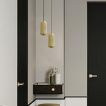 Backbeat Modern LED Pendant Light in Black or Gold for Dining Room and Kitchen Island
