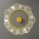 Bain Flying Flowers Chandelier — Gold Acrylic LED Pendant Light
