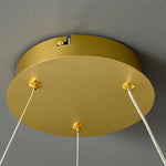 Bain Flying Flowers Chandelier — Gold Acrylic LED Pendant Light