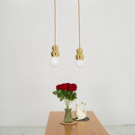 Ball Series Pendant Light – Modern Glass Globe Ceiling Lamp