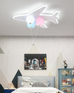 Balloon Airplane Ceiling Light