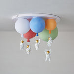Frosted Balloon Combination Ceiling Lamp