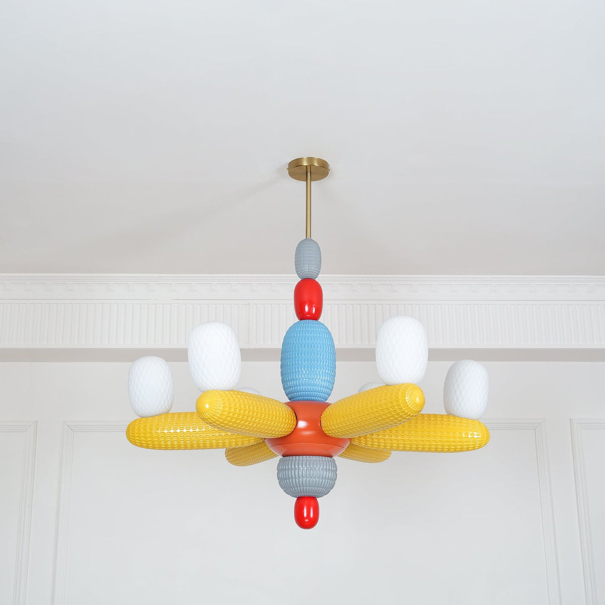 Balloons Chandelier – Modern Glass Pendant Light for Dining Room and Living Room