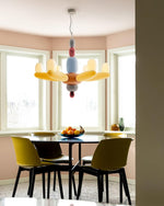 Balloons Chandelier – Modern Glass Pendant Light for Dining Room and Living Room