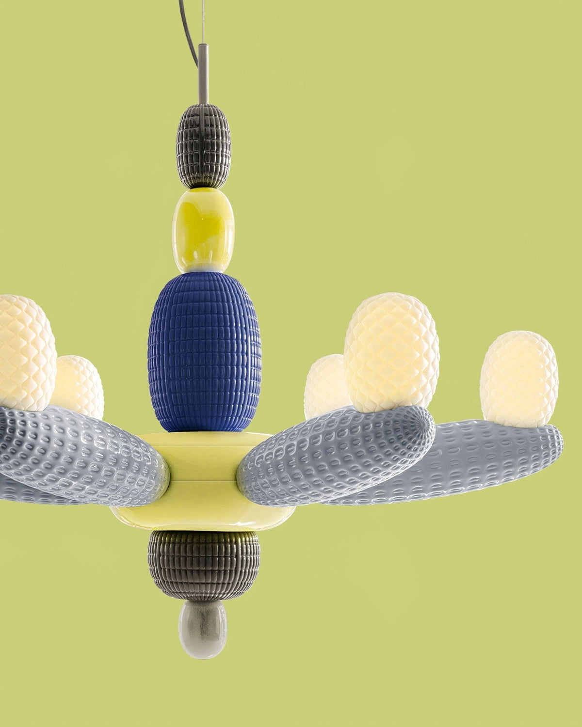 Balloons Chandelier – Modern Glass Pendant Light for Dining Room and Living Room
