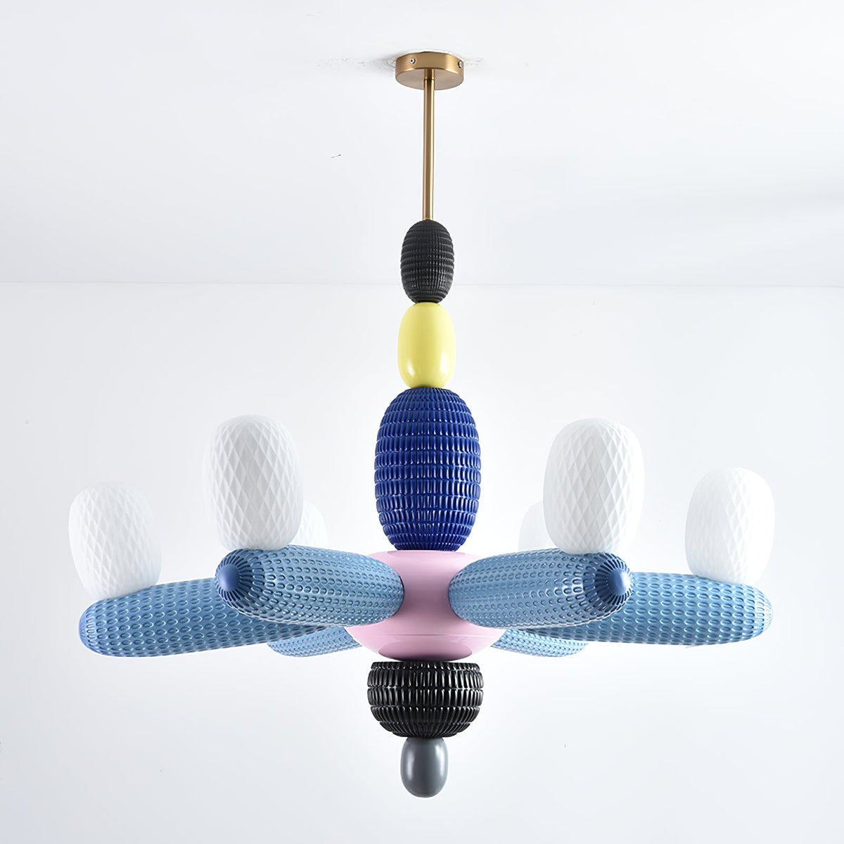 Balloons Chandelier – Modern Glass Pendant Light for Dining Room and Living Room