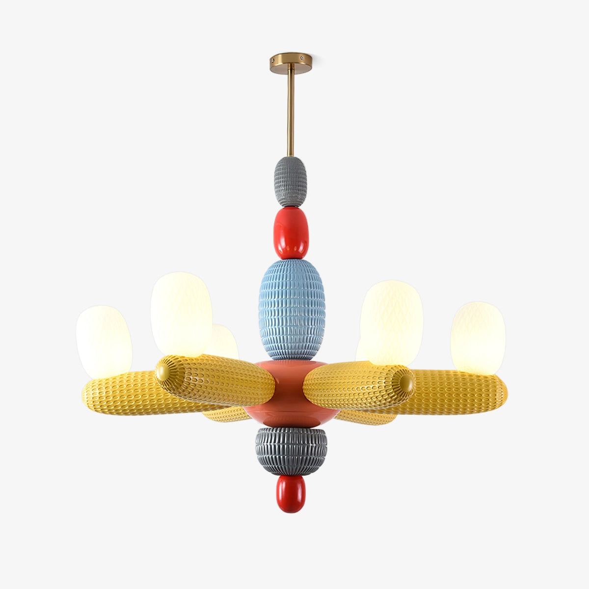 Balloons Chandelier – Modern Glass Pendant Light for Dining Room and Living Room