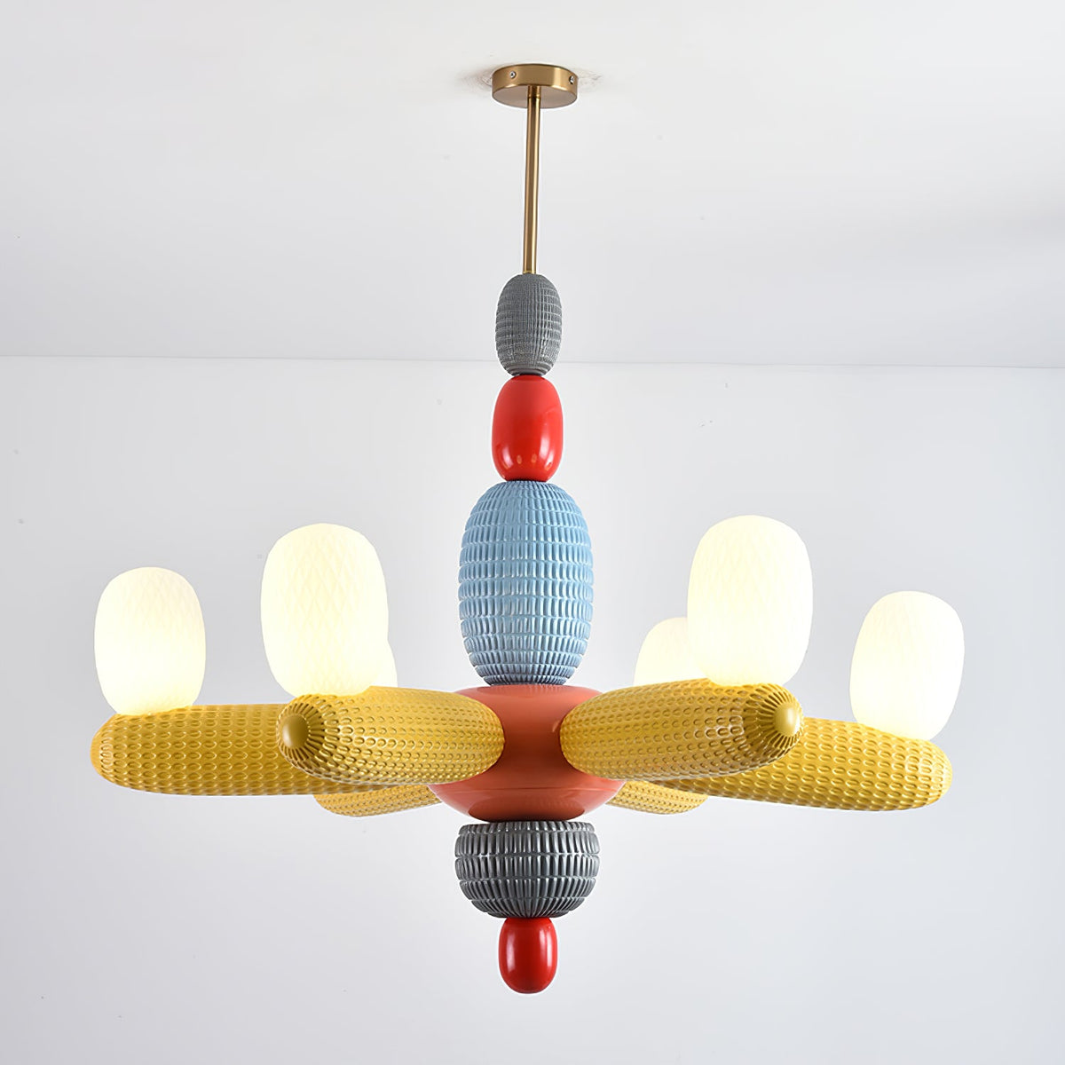 Balloons Chandelier – Modern Glass Pendant Light for Dining Room and Living Room