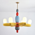 Balloons Chandelier – Modern Glass Pendant Light for Dining Room and Living Room