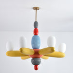 Balloons Chandelier – Modern Glass Pendant Light for Dining Room and Living Room