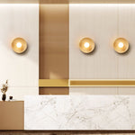 Bamboo Aura Wall Sconce – Natural Bamboo & Metal Modern Lighting