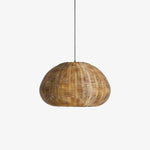 Bamboo Camden Pendant Light – Handwoven Coastal Ceiling Lamp for Dining & Living Spaces