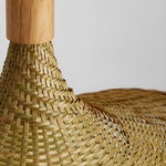 Bamboo Weave Hat Pendant Light