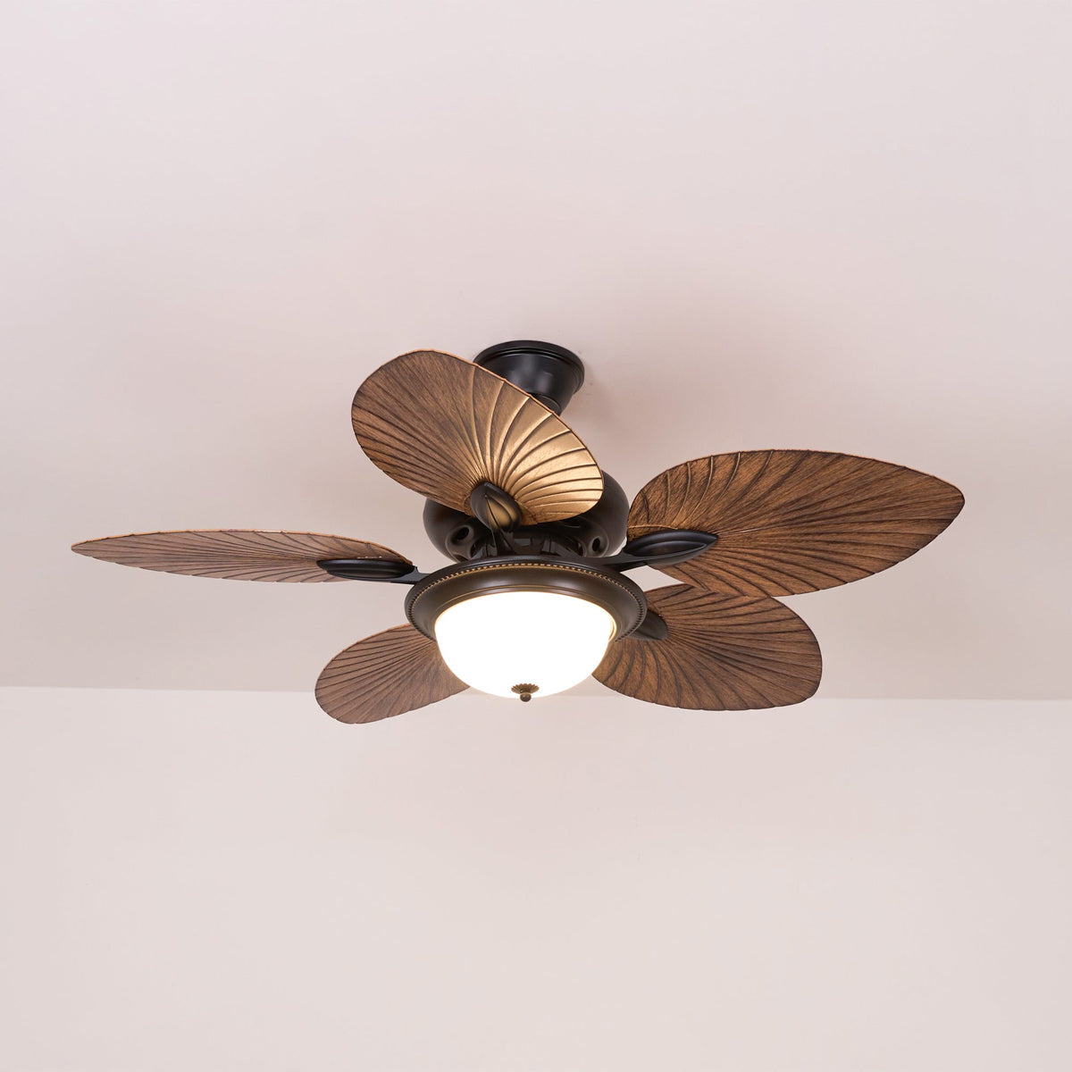 Banana Leaf Designer Ceiling Fan Light with LED, 42" & 52"