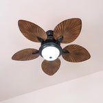 Banana Leaf Designer Ceiling Fan Light with LED, 42" & 52"