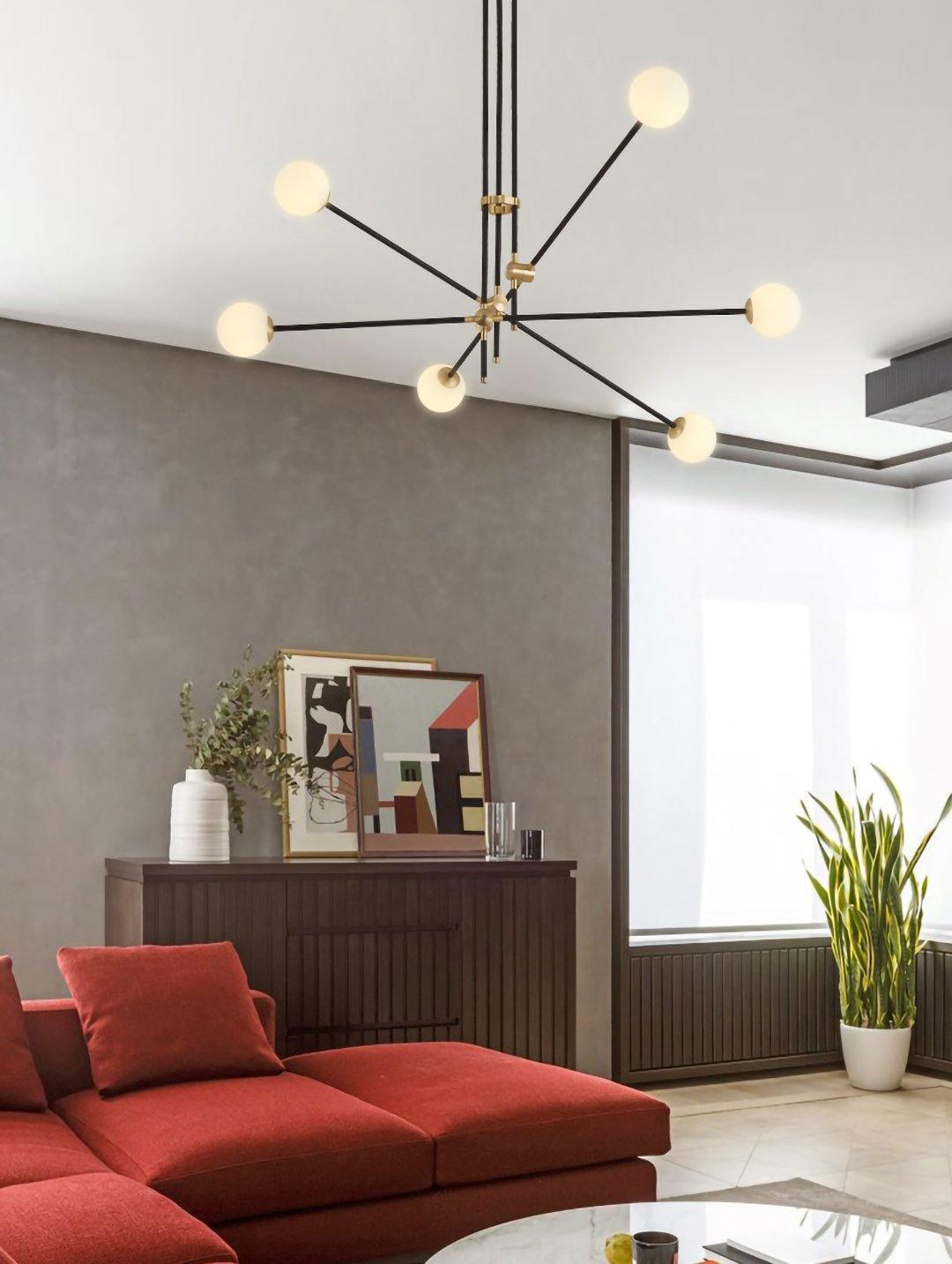 Baton Chandelier
