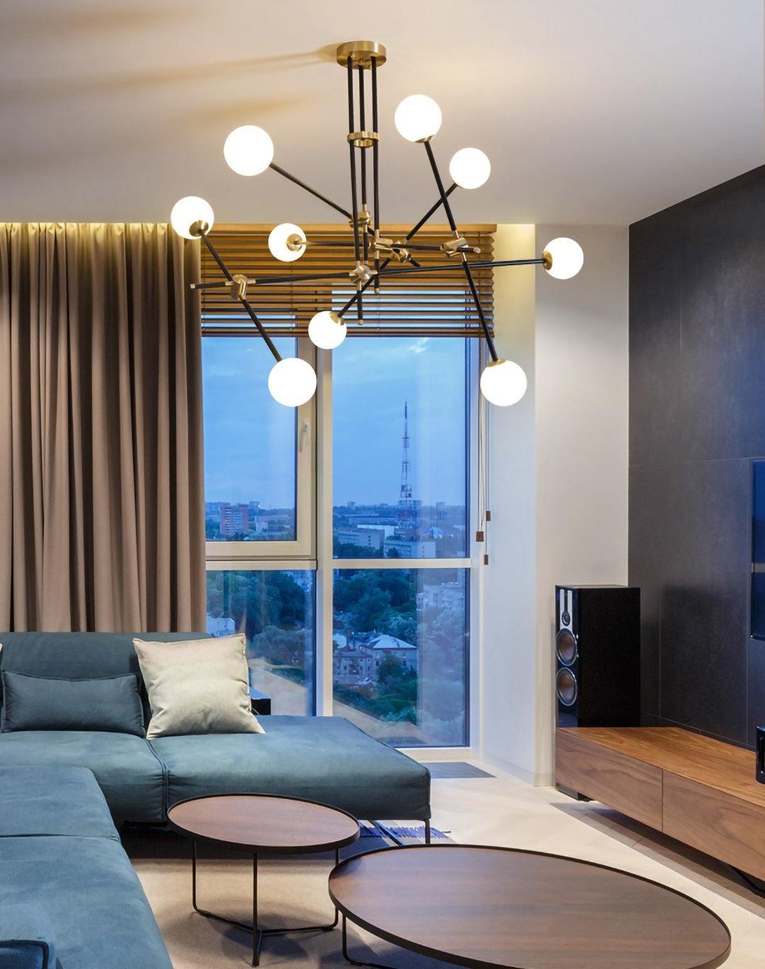 Baton Chandelier