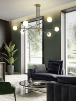 Baton Chandelier
