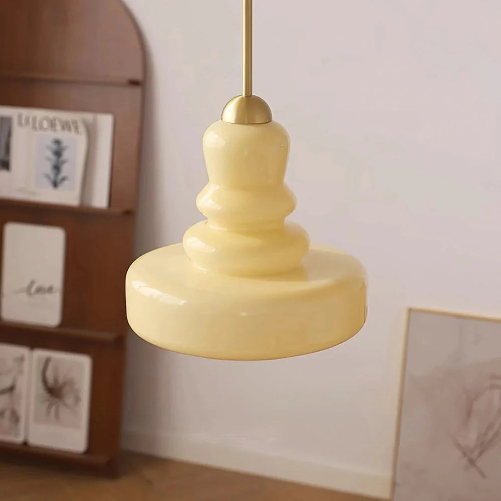 French Colorful Gourd Chandelier