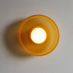 Modern Round Glass Ceiling Light