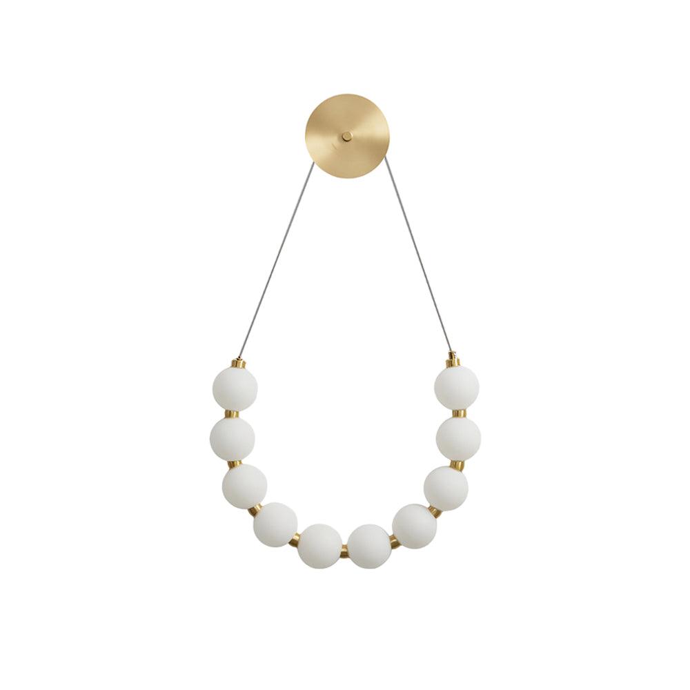 bead-cascade-loop-wall-lamp