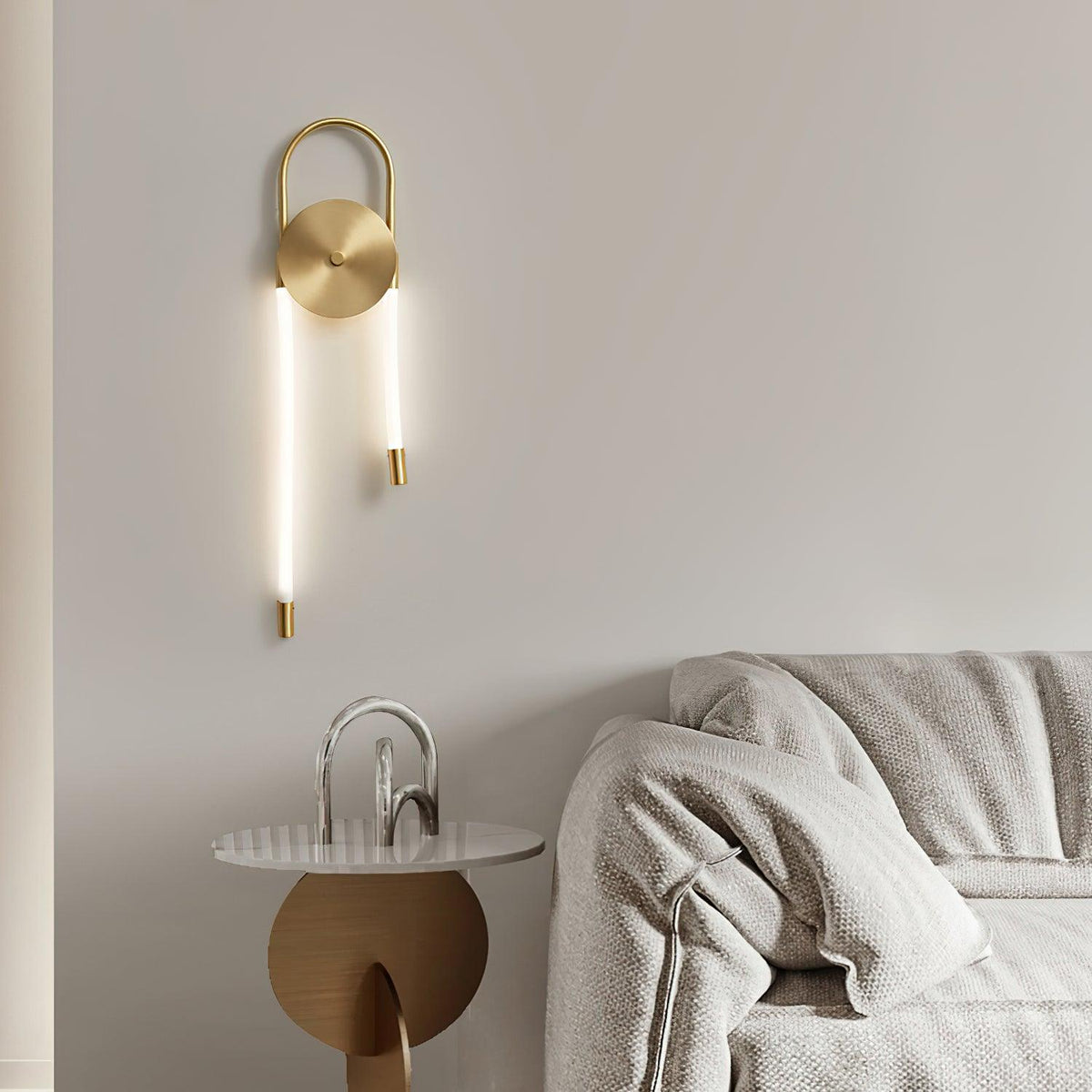 bead-cascade-loop-wall-lamp