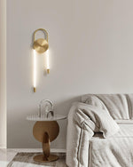 bead-cascade-loop-wall-lamp