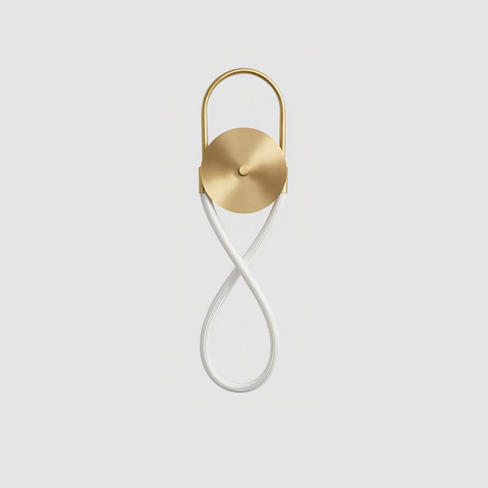 bead-cascade-loop-wall-lamp