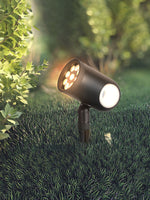 Beam Spike Adjustable Landscape Spotlight in Black Stainless Steel
