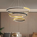 Crystal LED Pendant Light with Metal Frame, Modern Hanging Lamp for Dining Room and Living Room