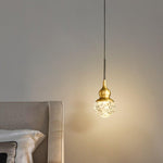 Bella Brass Pendant Light – Modern LED Mini Pendant for Kitchen Island, Dining Room, Bedroom