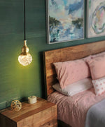 Bella Brass Pendant Light – Modern LED Mini Pendant for Kitchen Island, Dining Room, Bedroom