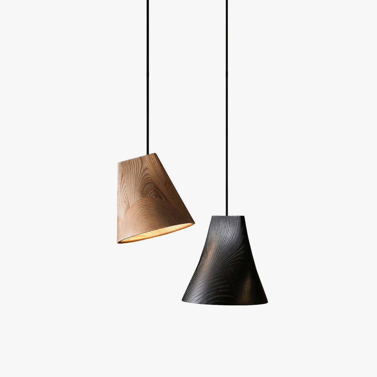 Bellwood Wood Pendant Light – Modern LED Hanging Lamp for Dining Room & Kitchen Island