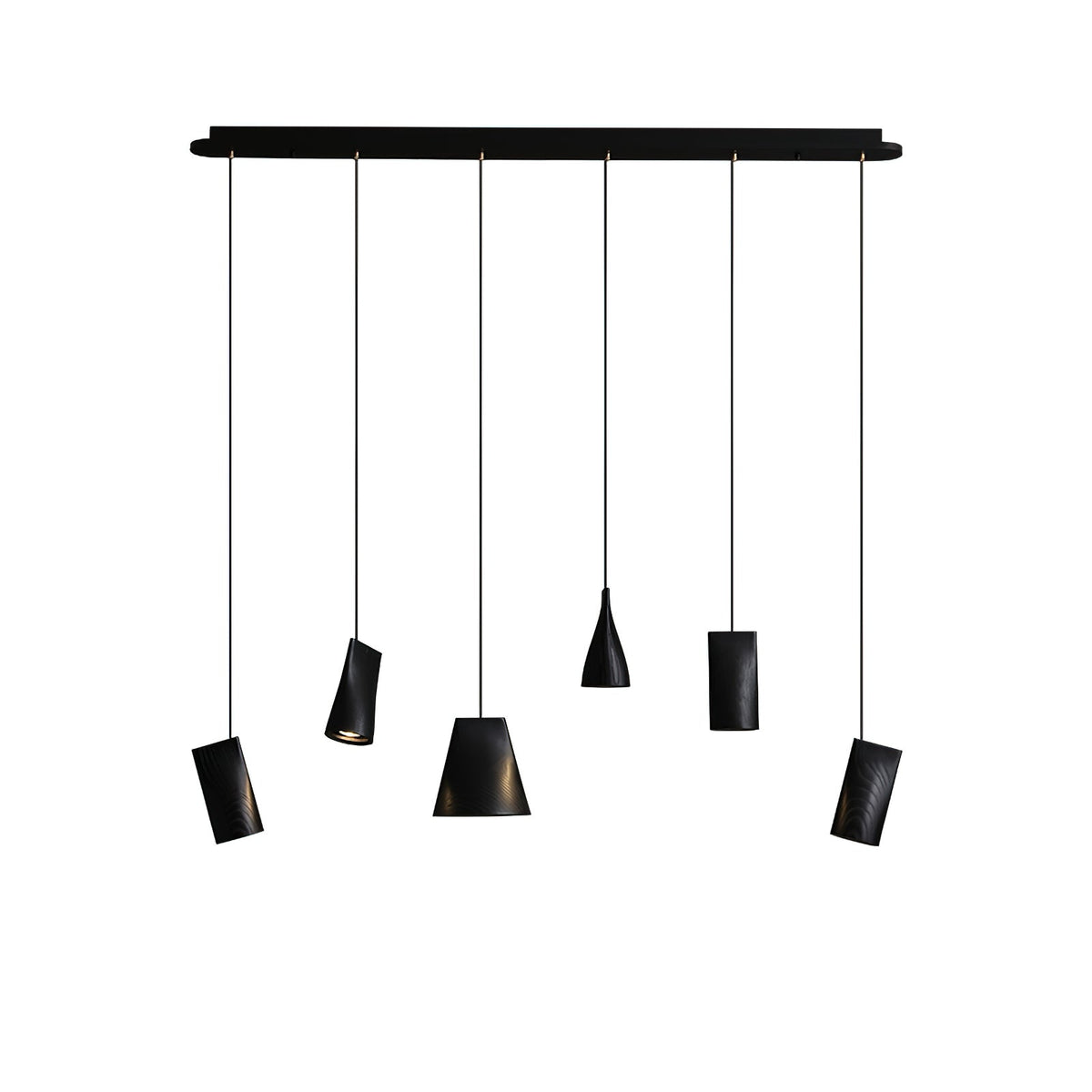 Bellwood Wood Pendant Light – Modern LED Hanging Lamp for Dining Room & Kitchen Island