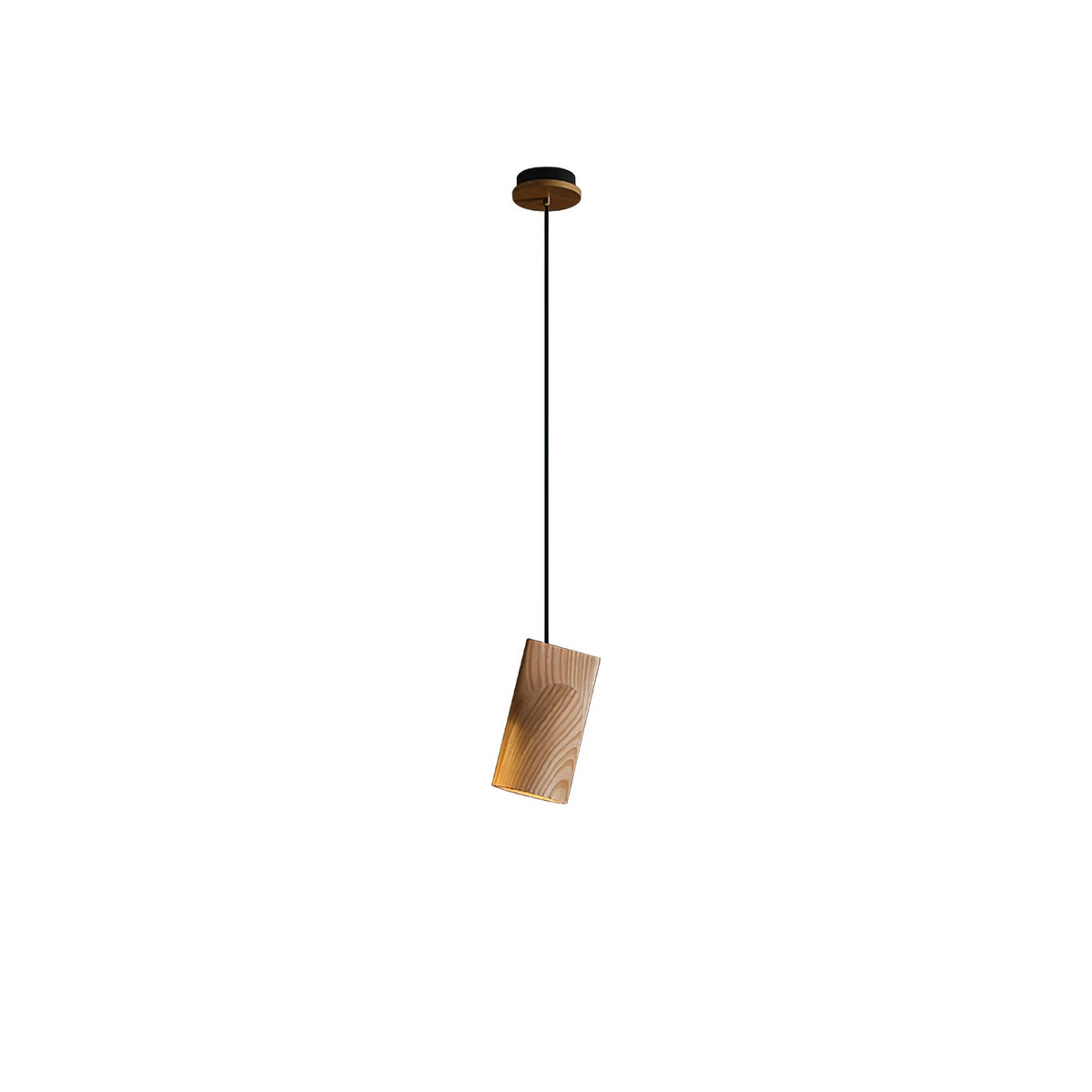 Bellwood Wood Pendant Light – Modern LED Hanging Lamp for Dining Room & Kitchen Island