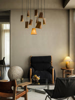 Bellwood Wood Pendant Light – Modern LED Hanging Lamp for Dining Room & Kitchen Island