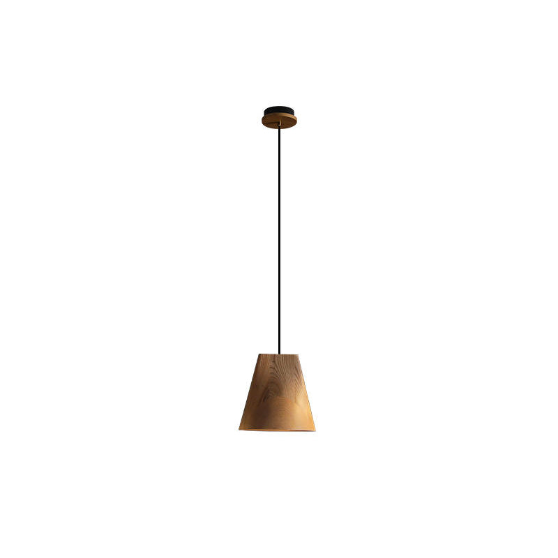 Bellwood Wood Pendant Light – Modern LED Hanging Lamp for Dining Room & Kitchen Island