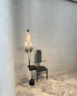 Benjamin Wall Light in Opal Glass and Gold – Modern Wall Sconce
