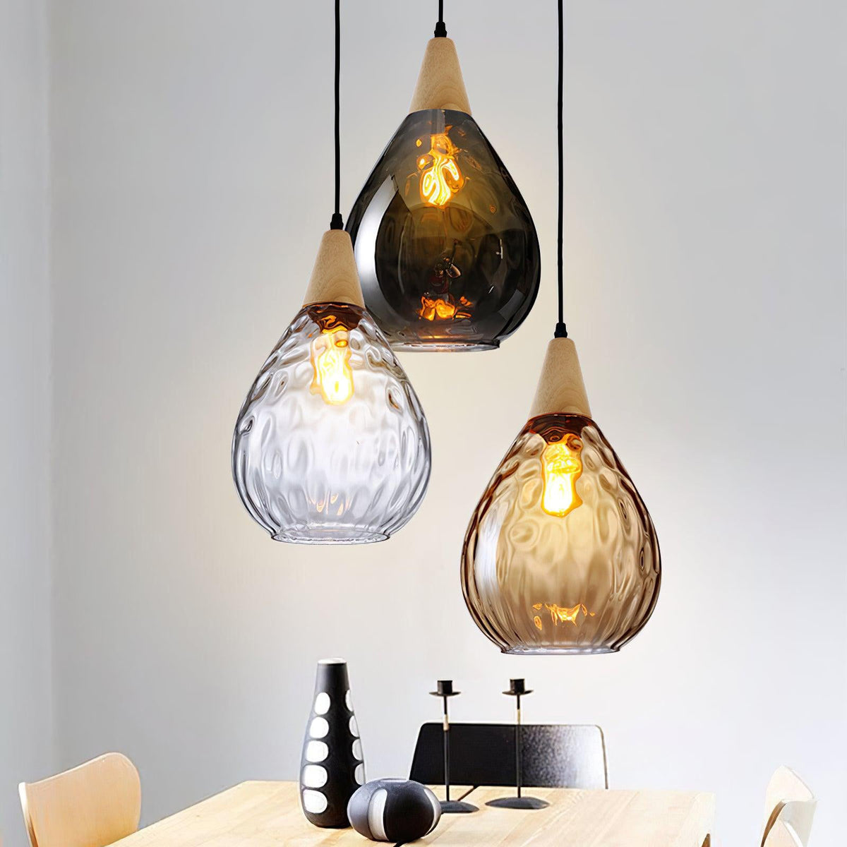 Besnier Glass Pendant Light – Modern Designer Ceiling Lamp