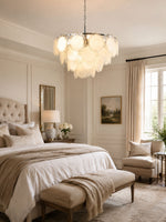 Bettina Glass Chandelier – Modern Murano-Style Pendant for Dining Room and Living Room