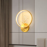 Bifurcated Crystal Wall Light