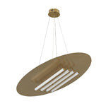 Aurelia Disc LED Pendant Light in Gold for Modern Interiors